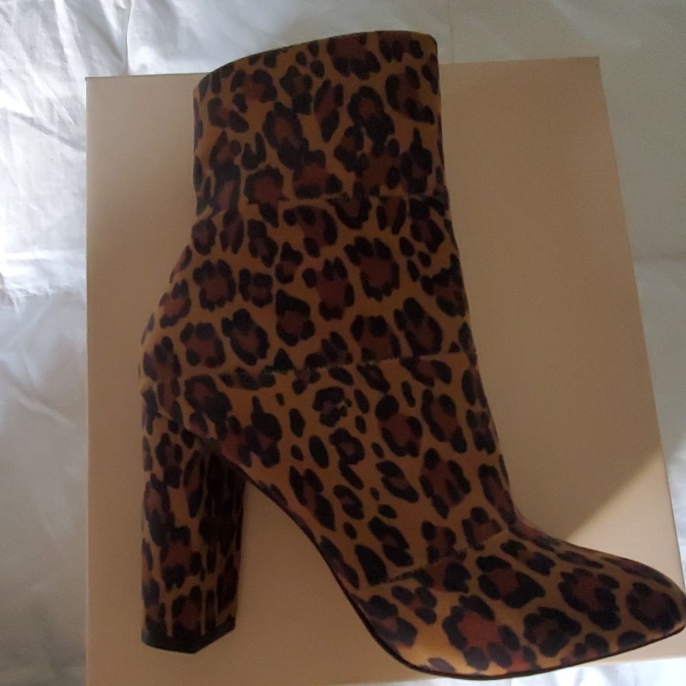 BCBG Generation Leo Print Microsude Bootie